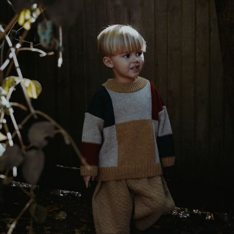 【organic zoo】Seed Quilt Barrel Pants