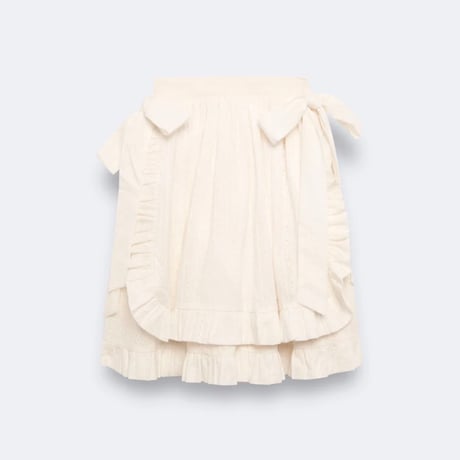 【birinit】embroidered midi skirt