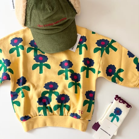 【the campamento】Blue Daisies Socks