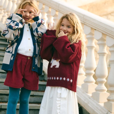 【birinit】embroidered midi skirt
