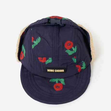【BOBO CHOSES】Stamps Bloom all over winter cap