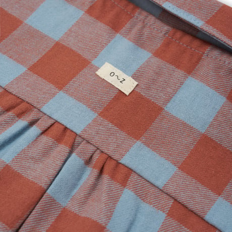 【organic zoo】Maple Gingham Lodge Shirt