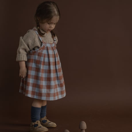 【organic zoo】Maple Gingham Tribe Skirt