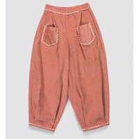 【Little Cotton Clothes】Cord Jessica Trousers in Pepperberry