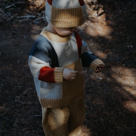 【organic zoo】Seed Quilt Barrel Pants