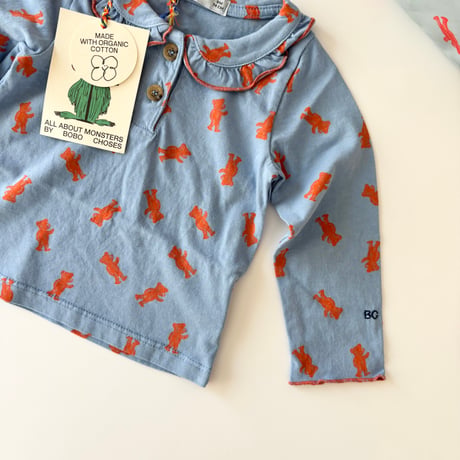 【BOBO CHOSES】Softpaw Monster all over T-shirt