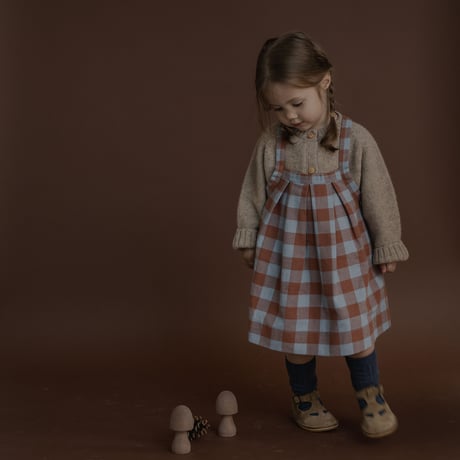 【organic zoo】Maple Gingham Tribe Skirt