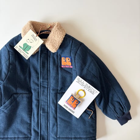 【BOBO CHOSES】Booo Bo ChosesTag denim jacket