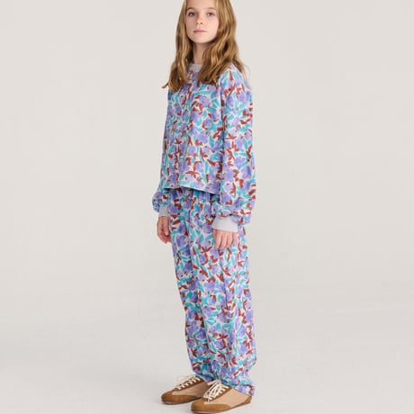 【BOBO CHOSES】Watercolor all over cropped sweatshirt
