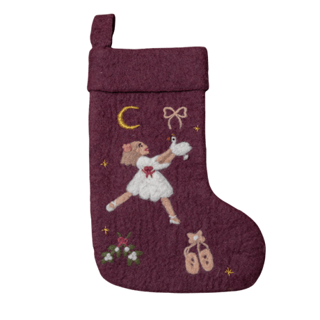 予約【Shirley Bredal】Odette 1 Stocking / Dark Grape