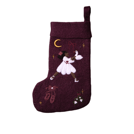 予約【Shirley Bredal】Odette 2 Stocking / Dark Grape