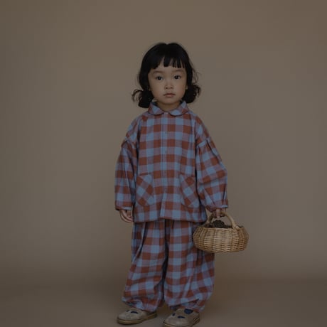 【organic zoo】Maple Gingham Lodge Pants
