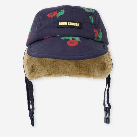 【BOBO CHOSES】Stamps Bloom all over winter cap