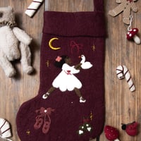 予約【Shirley Bredal】Odette 2 Stocking / Dark Grape