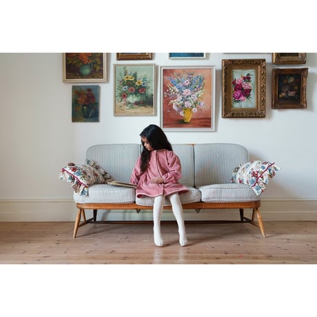 【Little Cotton Clothes】Cord Jules Dress in Pepperberry