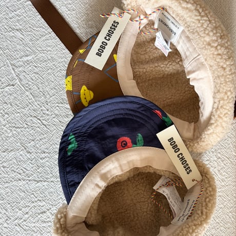 【BOBO CHOSES】Pixel Abduction all over winter cap