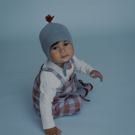 【organic zoo】Maple Gingham Salopettes