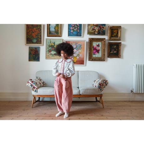 【Little Cotton Clothes】Helga blouse in Papier Floral