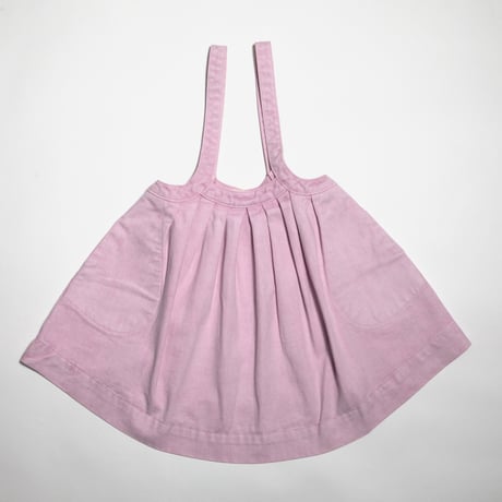 【The Simple Folk】THE OVERSIZED DENIM PINAFORE KIDS | MINERAL DYED