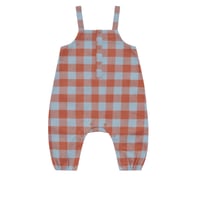 【organic zoo】Maple Gingham Salopettes