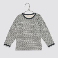 【Little Cotton Clothes】Pointelle Long Sleeve T-shirt Briar Floral