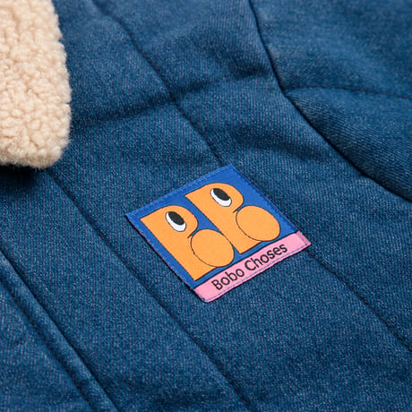 【BOBO CHOSES】Booo Bo ChosesTag denim jacket