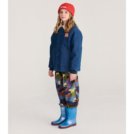 【BOBO CHOSES】Booo Bo ChosesTag denim jacket