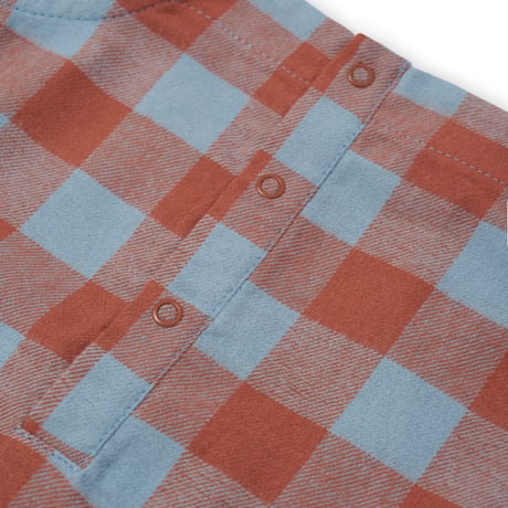 【organic zoo】Maple Gingham Salopettes