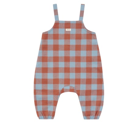 【organic zoo】Maple Gingham Salopettes
