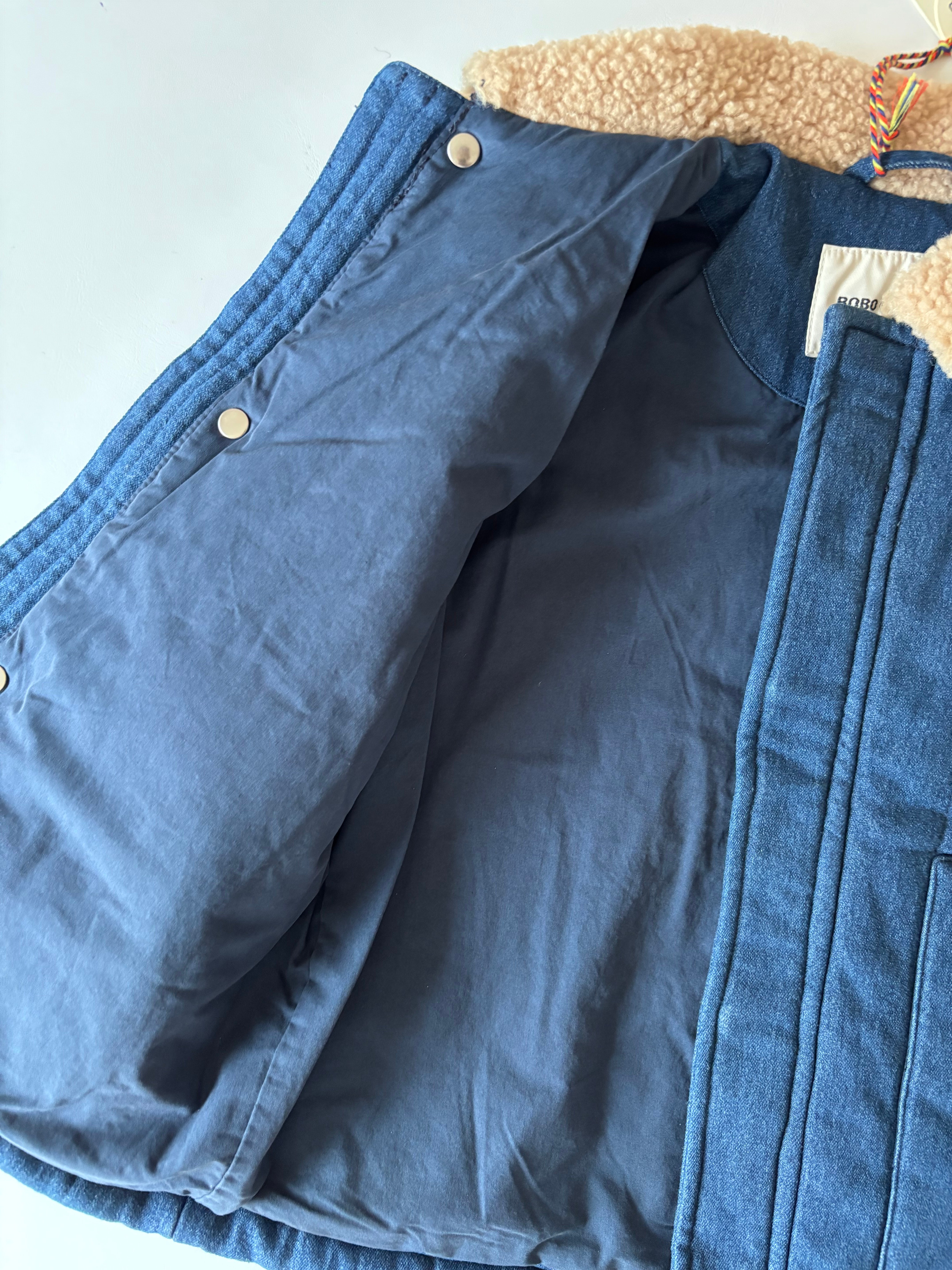 BOBO CHOSES】Booo Bo ChosesTag denim jacket | lana