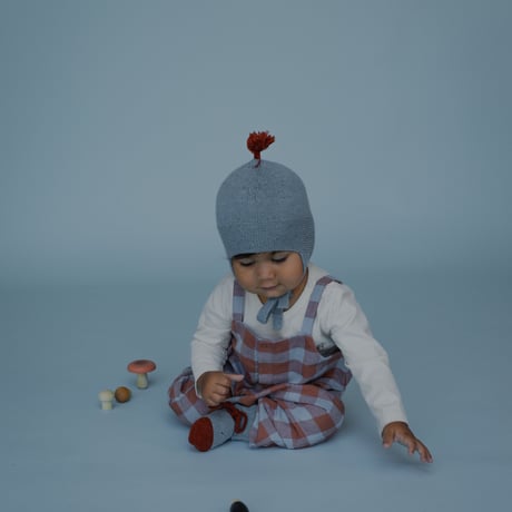 【organic zoo】Maple Gingham Salopettes