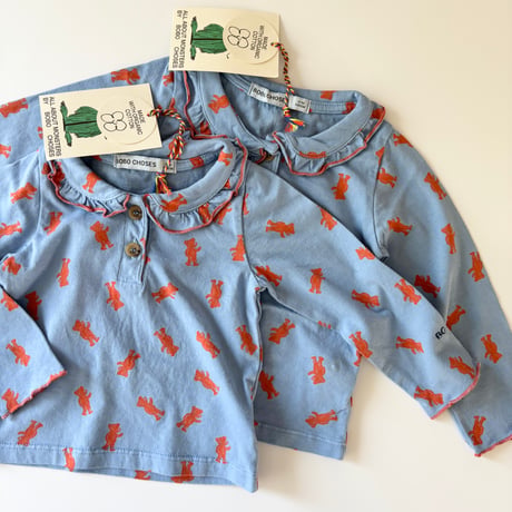 【BOBO CHOSES】Softpaw Monster all over T-shirt
