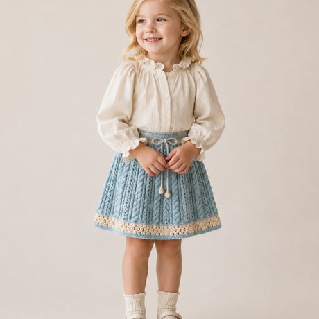 予約【babytoly】Polina Skirt