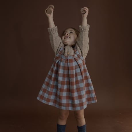 【organic zoo】Maple Gingham Tribe Skirt