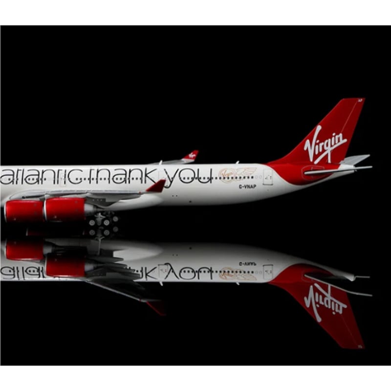 YY Wings 1/400 A340-600 ヴァージン アトランティック航空 G-VNAP