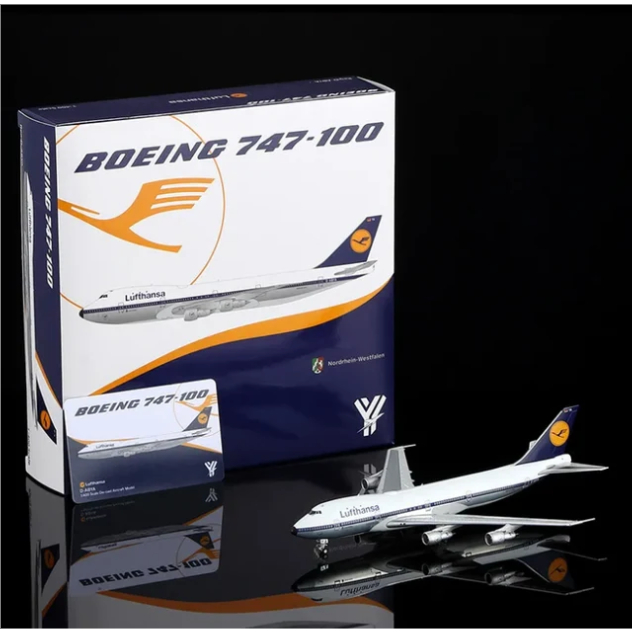 YY Wings 1/400 747-100 ルフトハンザドイツ航空 D-ABYA｜YY741