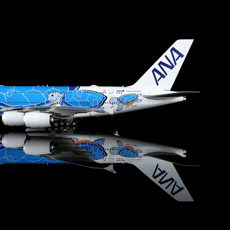 非売品・新商品情報】1/200 A380 ANAフライングホヌ ハワイの「空」ANA