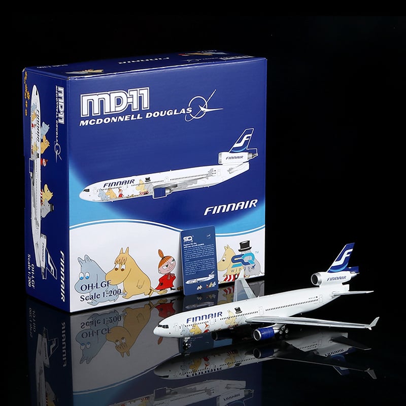 特価商品】【お取り寄せ商品】1/200 MD-11 フィンエアー「Moomins liv