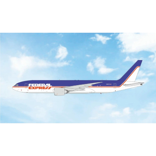 先割予約15％OFF】1/400 777-200LR フェデックス・エクスプレス「レトロ