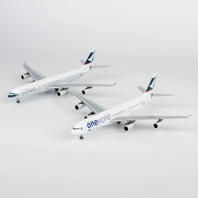 d*9様 Airbus A340-300 one world 1/400 NG Models 1/400 A340-300 キャセイパシフィック航空「oneworld 特別
