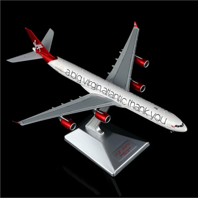 YY Wings 1/400 A340-600 ヴァージン アトランティック航空 G-VNAP