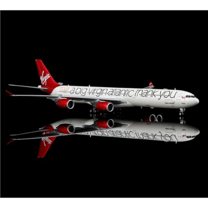 YY Wings 1/400 A340-600 ヴァージン アトランティック航空 G-VNAP