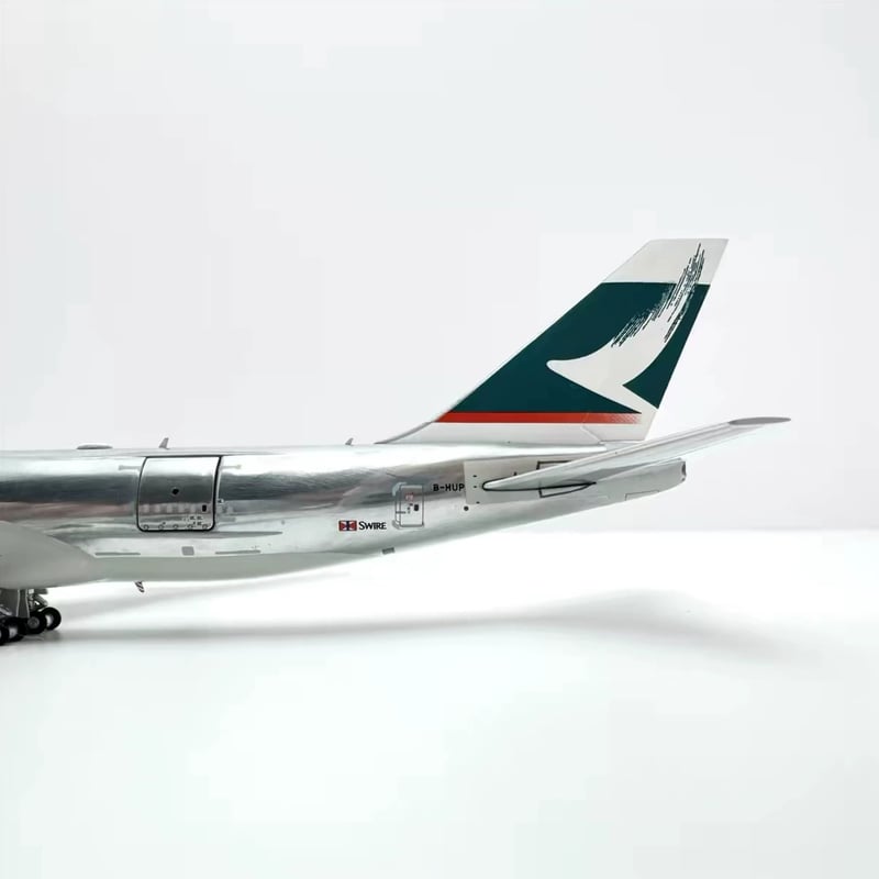 YY Wings 1/400 747-400 キャセイパシフィック航空 B-HUP 貨物ドア開