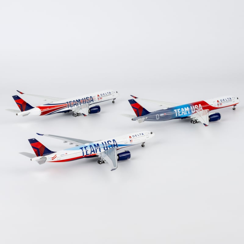NG Models 【ULTIMATE】1/400 A350-900 デルタ航空「TEAM USA特別塗装