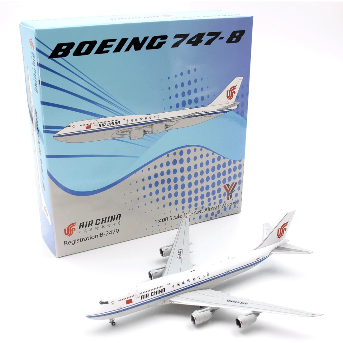 YY Wings 1/400 747-8 中国国際航空 B-2479｜D02 | ひこーきちゃ