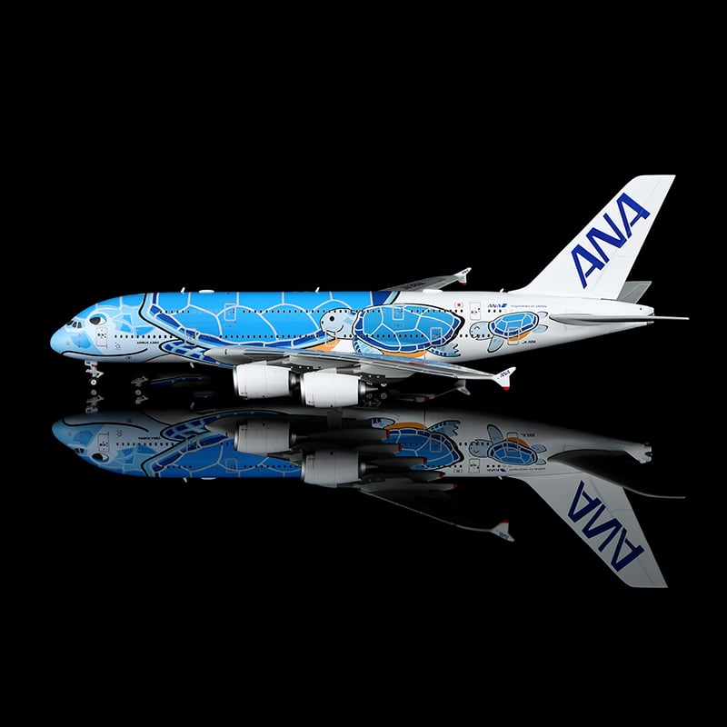 非売品・新商品情報】1/400 A380 ANAフライングホヌ ハワイの「空」ANA