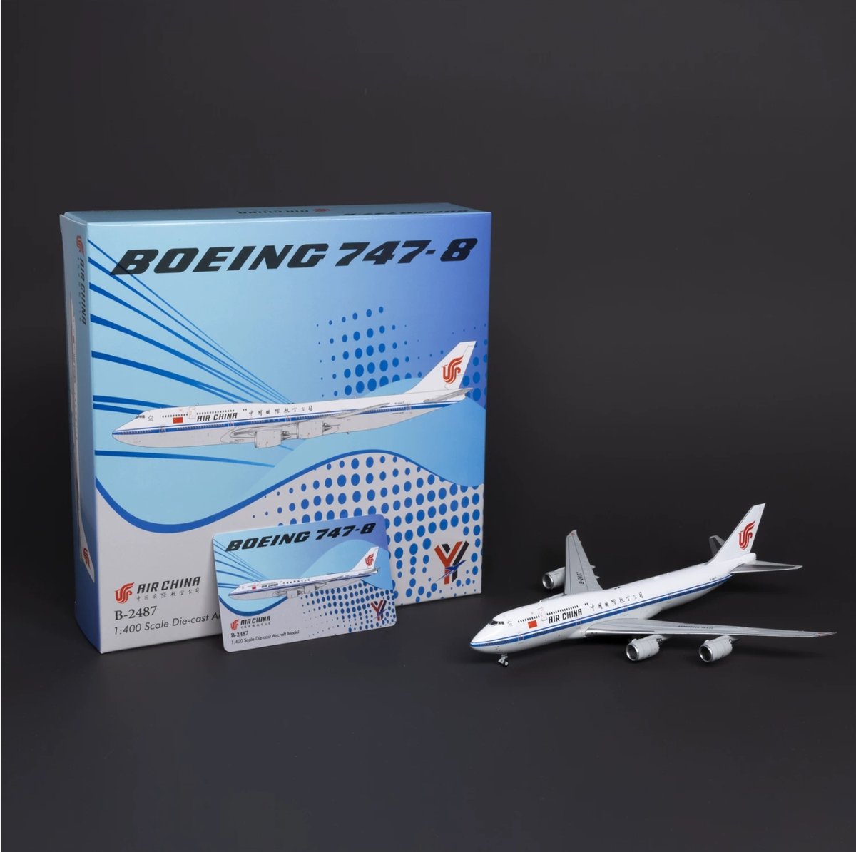 YY Wings 1/400 747-8 中国国際航空 B-2487｜D01 | ひこーきちゃ