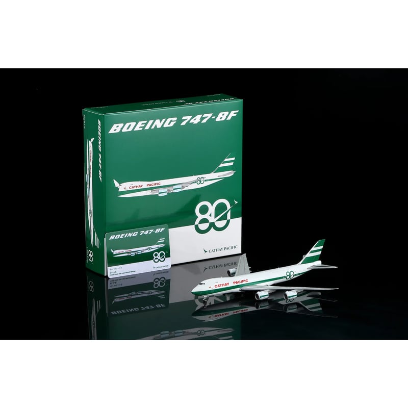 YY Wings 1/400 747-8F キャセイパシフィック航空「創立80周年記念