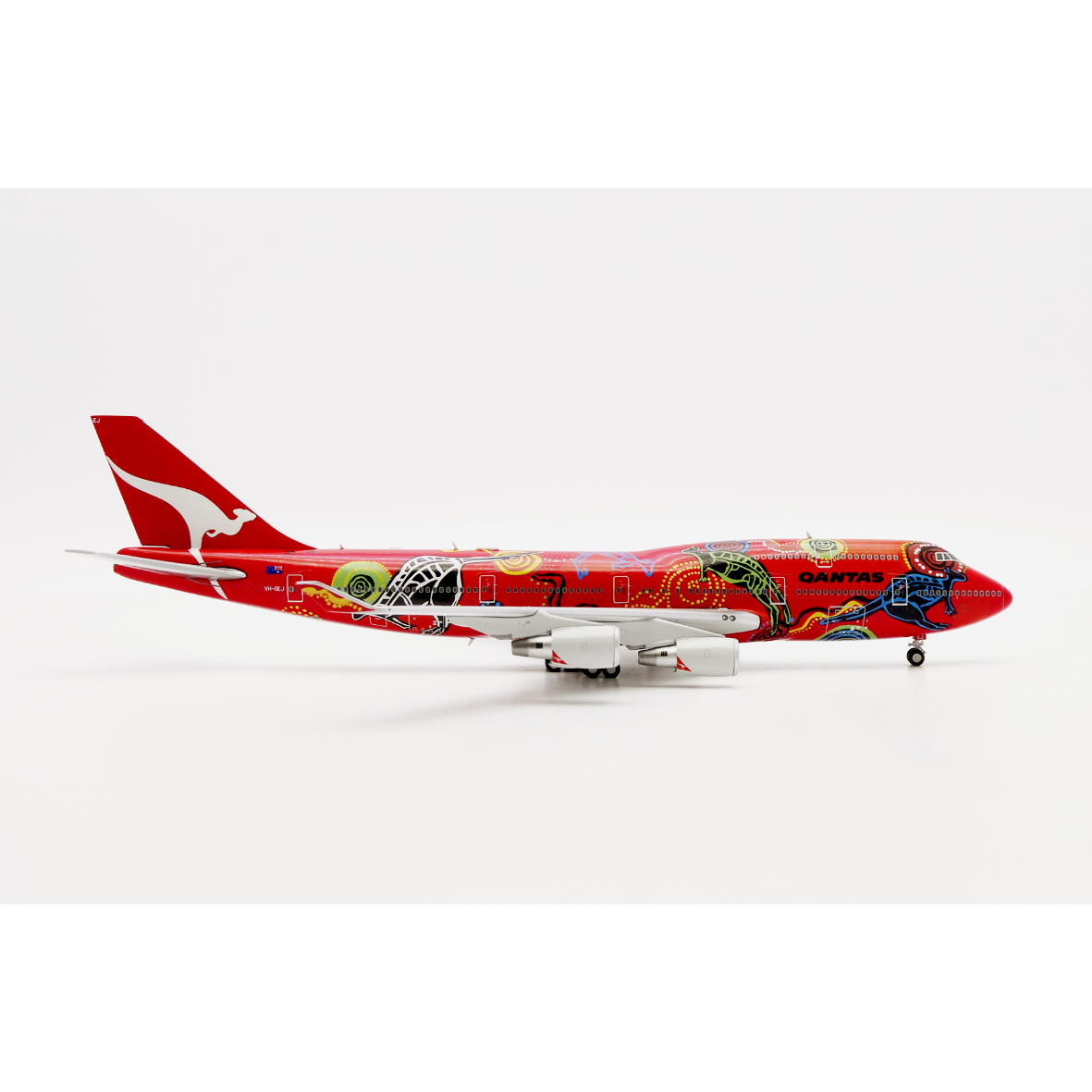 予約商品】1/400 747-400 カンタス航空「Wunala Dreaming特別塗