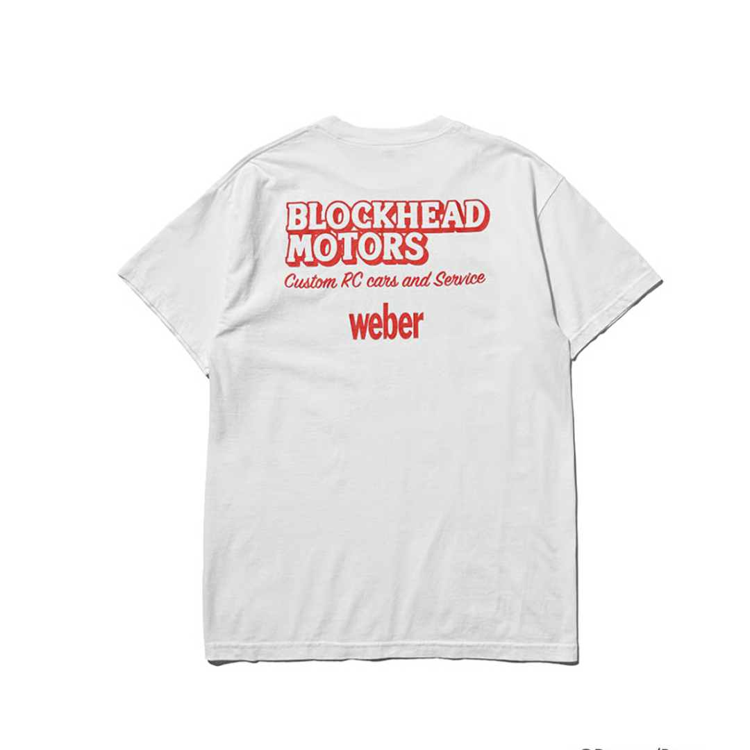 weber x BLOCKHEAD MOTORS / カーズ T shirt | weber